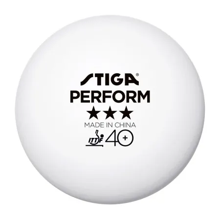 Мяч для наст. тенниса Stiga Perform 3***, 40+, 1113-2110-06, пластик, ITTF Appr., уп.6 шт, бел за 2&nbsp;121.60 ₽ купить в Ставрополе