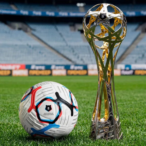Мяч футб. KELME Russian Premier League, 7601QU5216-100, р.5, FIFA Pro, 10п, ПУ, термосш, бел-син-кр за 10&nbsp;672.60 ₽ в Ставрополе