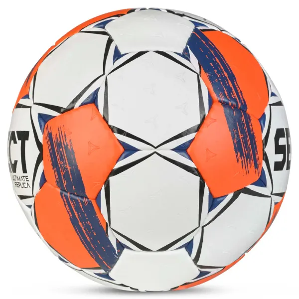 Мяч ганд. SELECT Ultimate Replica v25, 3572858745, р.3(Senior), ПУ,руч.сш, бел-оранж-т.син за 5&nbsp;373.70 ₽ в Ставрополе