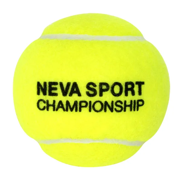 Мяч теннисный NS Championship 3B, 124001, уп.3шт, сукно, нат.резина, желтый за 646 ₽ в Ставрополе