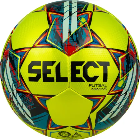 Мяч футзал. SELECT Futsal Mimas, 1053460550, р.4,FIFA Basic, 32 пан, гл.ПУ, руч.сш, жел-сине-красный за 6&nbsp;303.60 ₽ купить в Ставрополе