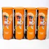Мяч теннисный детский NS Orange, 5021005, уп.3 шт, резина, шерть, нейлон, желто-оранжевый за 613.70 ₽ купить в Ставрополе