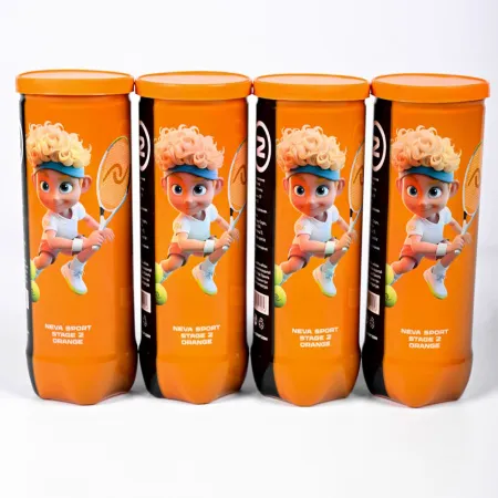 Мяч теннисный детский NS Orange, 5021005, уп.3 шт, резина, шерть, нейлон, желто-оранжевый за 613.70 ₽ купить в Ставрополе