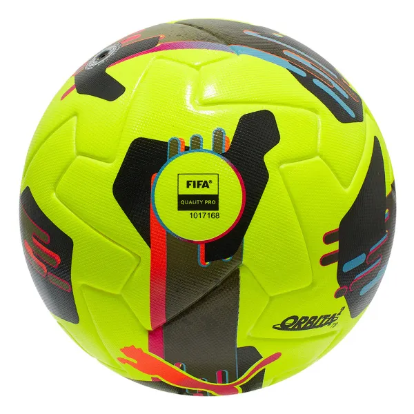 Мяч футб. PUMA Orbita 2 TB, 08432303, р.5, FIFA Quality Pro, 12 пан., ТПУ, термосшивка, желто-черный за 7&nbsp;260.70 ₽ в Ставрополе