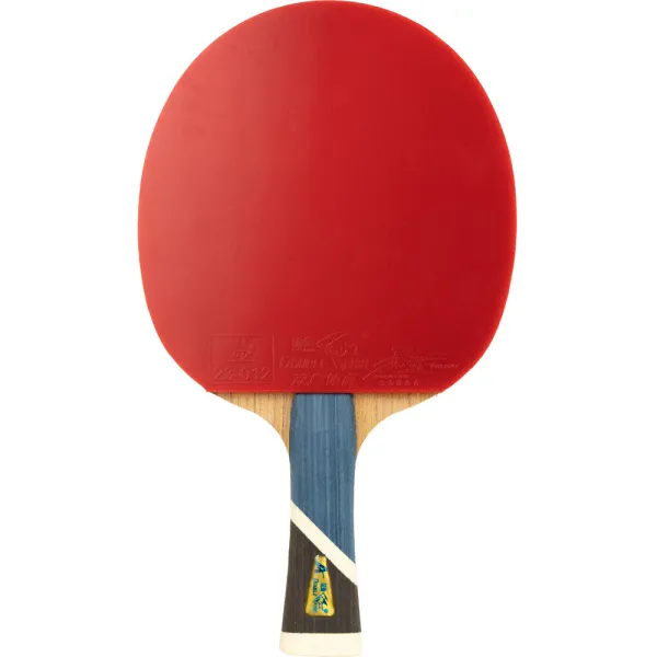 Ракетка для н/т DOUBLE FISH 5A+C, для продвин, ITTF Appr, накл. 2,1 мм, конич. ручка+ 2 мяча V40+мм за 2&nbsp;779.50 ₽ в Ставрополе