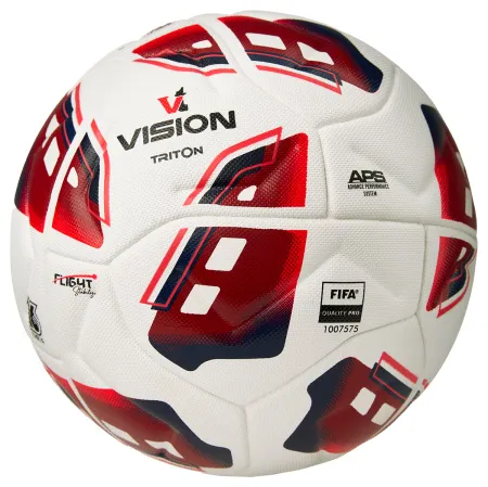 Мяч футб. VISION TRITON, FV425075, р.5,FIFA Quality Pro,MF, 16 пан, термосш.,бел-красный за 8&nbsp;007 ₽ купить в Ставрополе