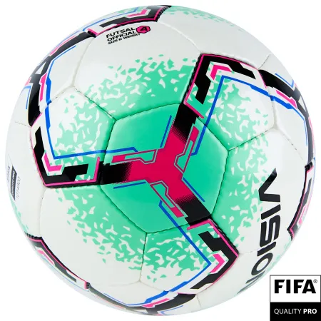 Мяч футзал. VISION SALA+, FIFA Quality Pro, FS324084 р.4, 32 п. PU, 4 подкл.сл, руч.сшив.,бело-зелен за 4&nbsp;943.60 ₽ купить в Ставрополе