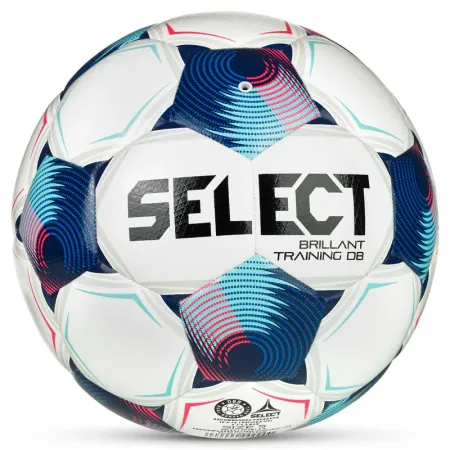 Мяч футб. SELECT Brillant Training DB V25, 0864171002, р.4, 32п, ТПУ, гибр.сш, бело-синий за 4&nbsp;936.80 ₽ купить в Ставрополе