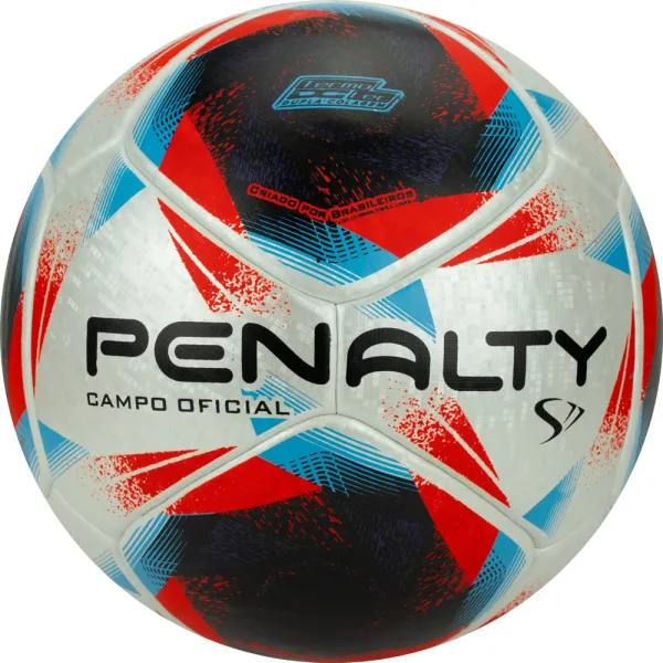 СЦ*Мяч футб. PENALTY BOLA CAMPO S11 R1 XXIII, 5416341610-U,р.5, PU, термосшивка, серебр-красно-синий за 4&nbsp;250 ₽ в Ставрополе