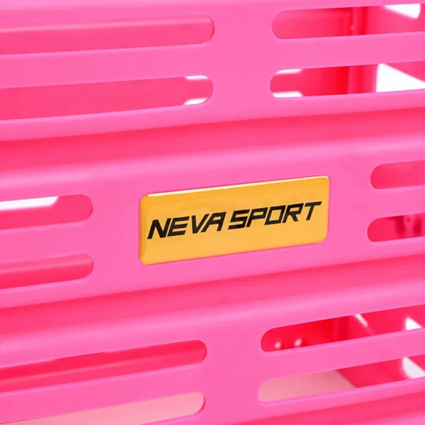 Корзина для теннисных мячей NEVA SPORT, UEA1_P, на 75 мячей, пластик, розовый за 5&nbsp;778.30 ₽ в Ставрополе