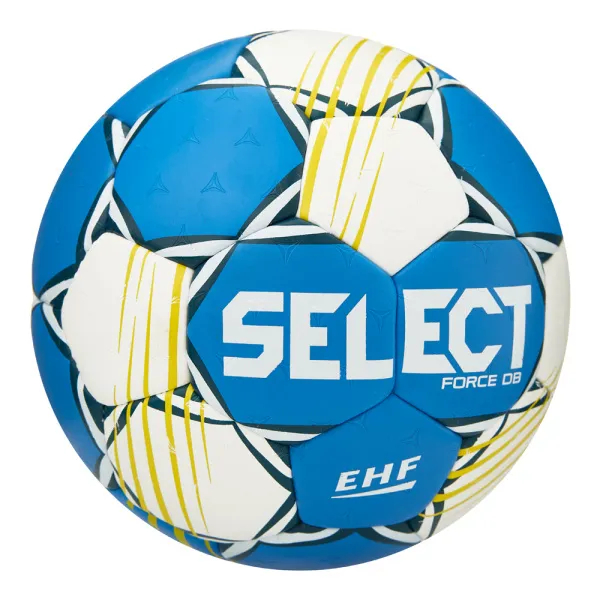 Мяч ганд. SELECT HB FORCE DB V25, 1622858205, Senior (р.3), EHF Appr,ПУ, гибр.сш., сине-белый за 8&nbsp;438.80 ₽ в Ставрополе