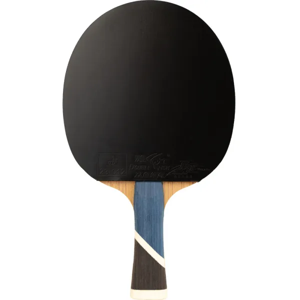 Ракетка для н/т DOUBLE FISH 5A+C, для продвин, ITTF Appr, накл. 2,1 мм, конич. ручка+ 2 мяча V40+мм за 2&nbsp;779.50 ₽ в Ставрополе