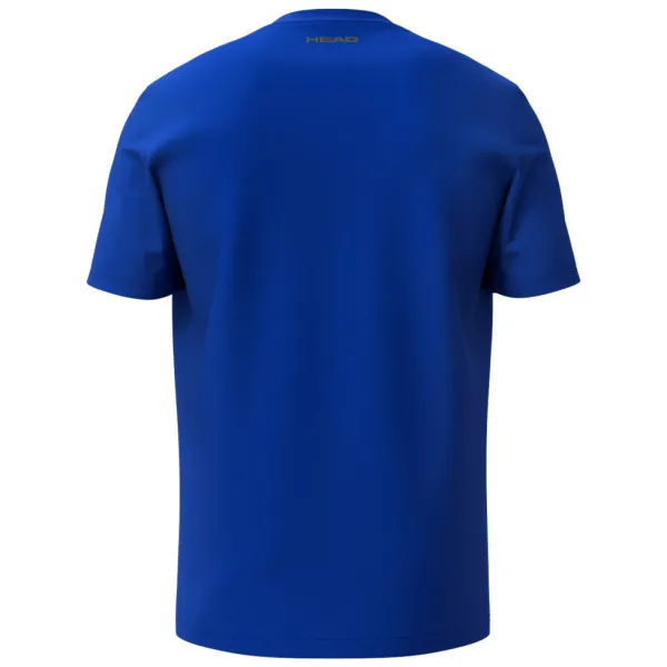 СЦ*Футболка мужская HEAD Club Original T-Shirt M 811855-Ro-S, р.S, хлопок,полиэстер,эластан, синий за 2&nbsp;888.30 ₽ в Ставрополе