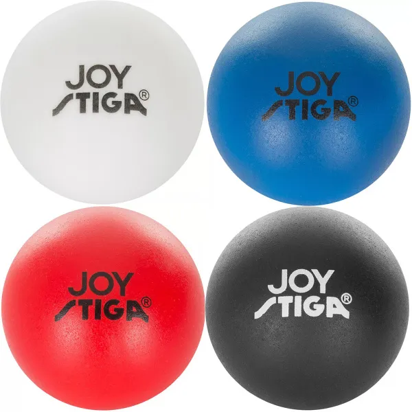 Мяч для наст. тенниса Stiga Joy, 1110-5240-04, диам. 40+мм, пластик, упак. 4 шт, мультиколор за 1&nbsp;286.90 ₽ в Ставрополе