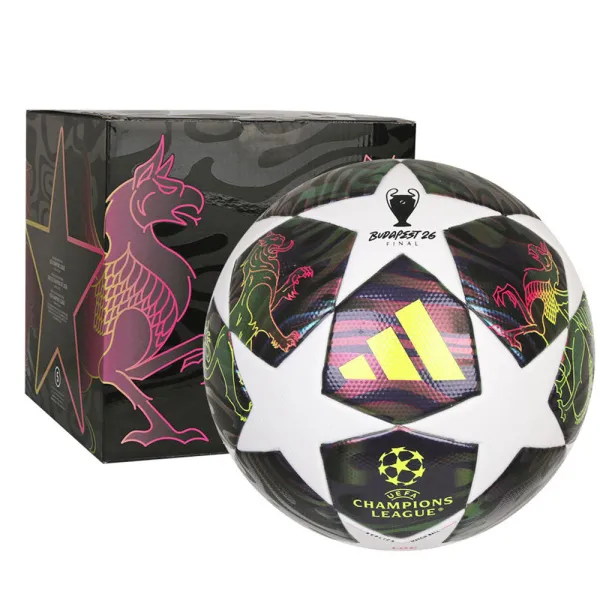Мяч футб. ADIDAS UCL League Box JX9101, р.4, 32п, ТПУ, термосш, бело-фиолетовый