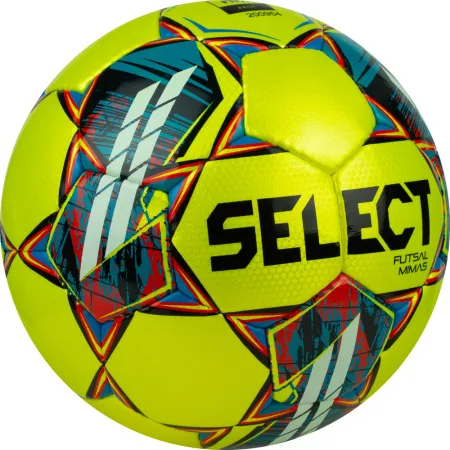 Мяч футзал. SELECT Futsal Mimas, 1053460550, р.4,FIFA Basic, 32 пан, гл.ПУ, руч.сш, жел-сине-красный за 6&nbsp;303.60 ₽ купить в Ставрополе