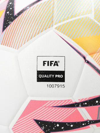Мяч футзал PUMA Futsal 1, 08376301, р.4, FIFA Quality Pro, 32пан, ПУ, терм.сш, бело-розовый за 6&nbsp;502.50 ₽ купить в Ставрополе