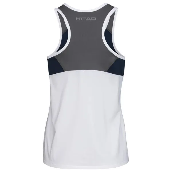 СЦ*Майка жен. HEAD Club 22 Tank Top W 814461-WHDB-L, р.L, 92% полиэстер, 8% эластан, белый за 3&nbsp;500.30 ₽ в Ставрополе