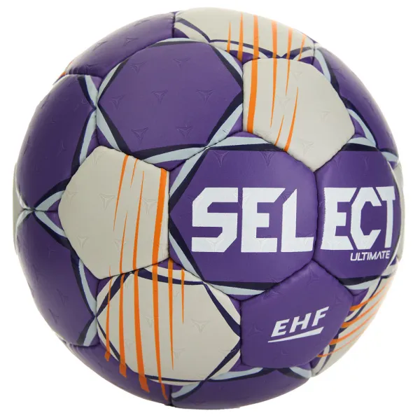 Мяч ганд. SELECT Ultimate Official EHF V24, 1612858999, Senior(р.3), EHF Appr, ПУ, руч.сш, фиол-сер за 15&nbsp;504 ₽ в Ставрополе