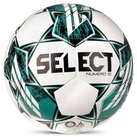 Мяч футб. SELECT NUMERO 10 V23, 0575060004, р.5, FIFA Basic, 32п, ПУ, руч. сш, бело-бирюзовый за 8&nbsp;051.20 ₽ купить в Ставрополе