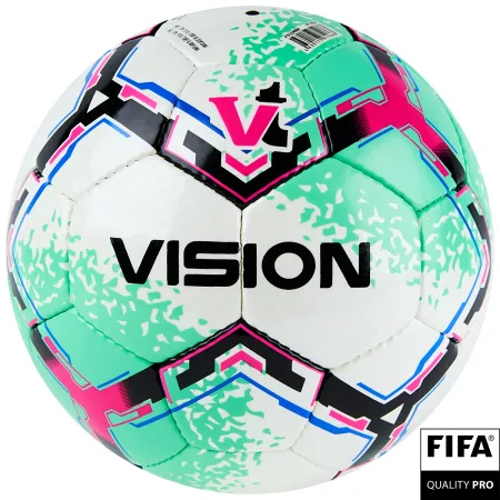 Мяч футзал. VISION SALA+, FIFA Quality Pro, FS324084 р.4, 32 п. PU, 4 подкл.сл, руч.сшив.,бело-зелен за 4&nbsp;943.60 ₽ купить в Ставрополе