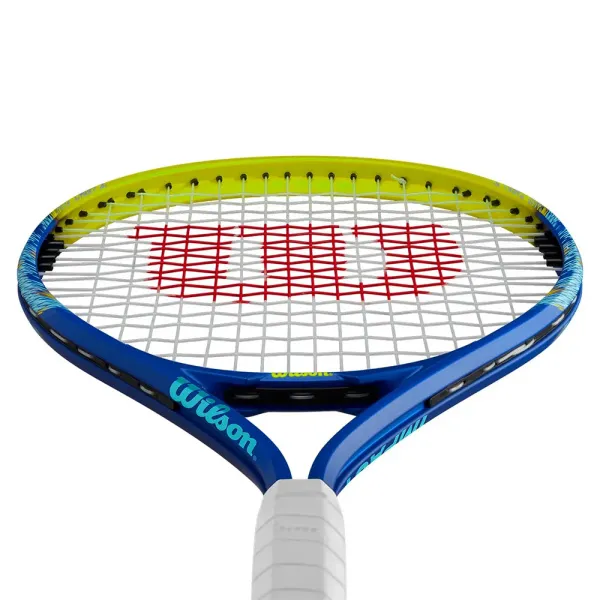 Ракетка б/т Wilson Impact Gr3, WR198910U3,для люб., алюминий, со струнами, сине-салатовый за 6&nbsp;358 ₽ в Ставрополе